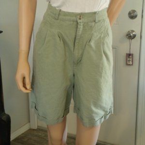 Sz. 5/6 Chirstopher & Banks Olive Green Shorts